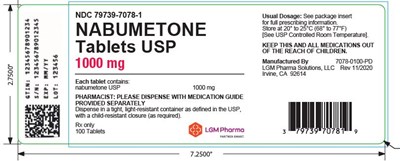 Nabumetone (1000 mg)